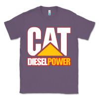 Lavender cat diesel power Classic Tee - linhVisuals
