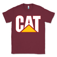 Burgundy cat Classic Tee - linhVisuals