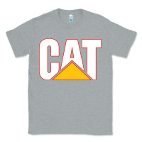 Heather Grey cat Classic Tee - linhVisuals