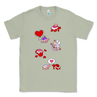 Matcha valentines day turtles Classic Tee - linhVisuals