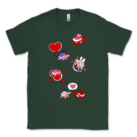Sports Green valentines day turtles Classic Tee - linhVisuals