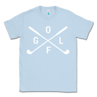 Dusty Blue Golf Club 001 Classic Tee - linhVisuals