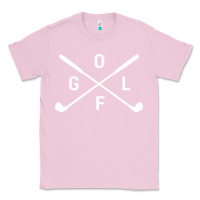Bubblegum Pink Golf Club 001 Classic Tee - linhVisuals