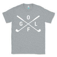 Heather Grey Golf Club 001 Classic Tee - linhVisuals