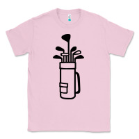 Bubblegum Pink Golf Club 003 Classic Tee - linhVisuals