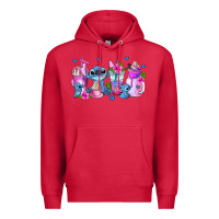 Cardinal stitch coffee cups Premium Hoodie - AdoDesignShop