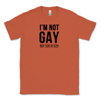 Copper i'm not gay but $20 is $20 (white) Classic Tee - linhVisuals