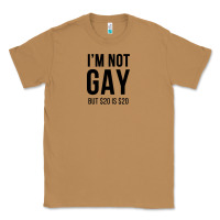 Toasted Coconut i'm not gay but $20 is $20 (white) Classic Tee - linhVisuals