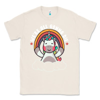 Natural we're all gonna die funny cute unicorn Classic Tee - linhVisuals