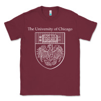 Burgundy chicago Classic Tee - linhVisuals