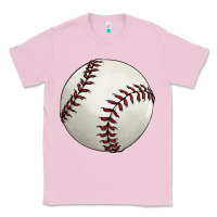 Bubblegum Pink baseball ball Classic Tee - FaDigitalArtStudio