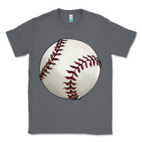 Charcoal Heather baseball ball Classic Tee - FaDigitalArtStudio