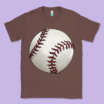 Baseball Ball Classic Tee Designed By Fadigitalartstudio