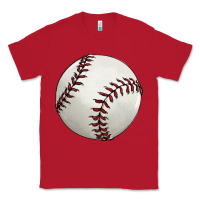 Red baseball ball Classic Tee - FaDigitalArtStudio