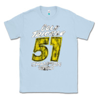 Dusty Blue cole trickle Classic Tee - linhVisuals