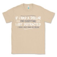 Mushroom if i had a dollar for everytime i got distracted Classic Tee - linhVisuals