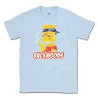 Dusty Blue backwoods tshirt Classic Tee - linhVisuals