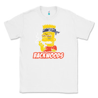 White backwoods tshirt Classic Tee - linhVisuals