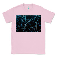 Bubblegum Pink network background Classic Tee - linhVisuals