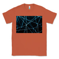 Copper network background Classic Tee - linhVisuals