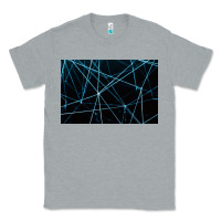 Heather Grey network background Classic Tee - linhVisuals