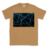 Toasted Coconut network background Classic Tee - linhVisuals