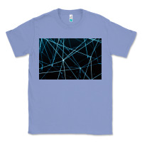Colony Blue network background Classic Tee - linhVisuals