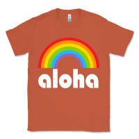 Copper Aloha Rainbow Hawaii 808 Island Hawaiian Classic Tee - linhVisuals