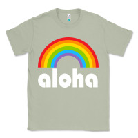 Matcha Aloha Rainbow Hawaii 808 Island Hawaiian Classic Tee - linhVisuals