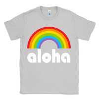 Moon Dust Aloha Rainbow Hawaii 808 Island Hawaiian Classic Tee - linhVisuals