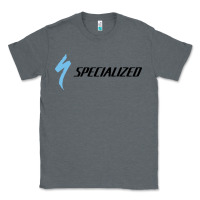 Charcoal Heather Specialized Bikes Bicycle Classic Tee - linhVisuals