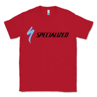 Red Specialized Bikes Bicycle Classic Tee - linhVisuals