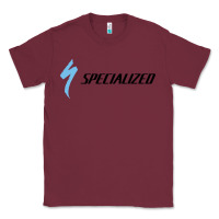 Burgundy Specialized Bikes Bicycle Classic Tee - linhVisuals