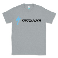 Heather Grey Specialized Bikes Bicycle Classic Tee - linhVisuals