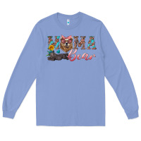 Colony Blue mama bear with mama and baby Long Sleeve Tee - Artiststas