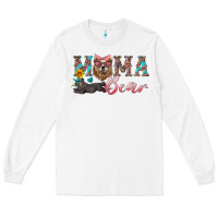 White mama bear with mama and baby Long Sleeve Tee - Artiststas