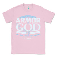 Bubblegum Pink armor of god bible verse scripture Classic Tee - linhVisuals