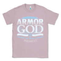 Lilac armor of god bible verse scripture Classic Tee - linhVisuals