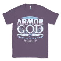 Lavender armor of god bible verse scripture Classic Tee - linhVisuals