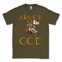 Army Green armor of god ephesians bible verse Classic Tee - linhVisuals