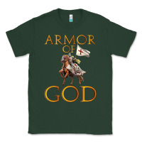 Sports Green armor of god ephesians bible verse Classic Tee - linhVisuals