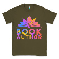 Army Green book author funny author book writing Classic Tee - linhVisuals