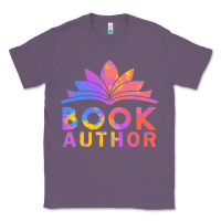 Lavender book author funny author book writing Classic Tee - linhVisuals