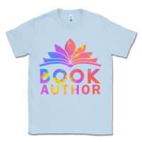 Dusty Blue book author funny author book writing Classic Tee - linhVisuals