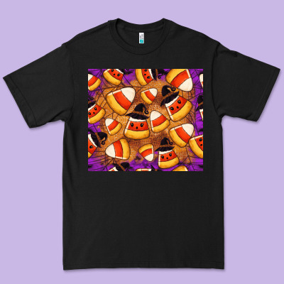 Candy Pattern Premium Tee Designed By Cowhidedigitalart
