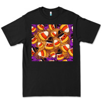 Black Candy Pattern Premium Tee - CowhideDigitalArt