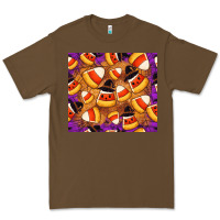Cacao Candy Pattern Premium Tee - CowhideDigitalArt