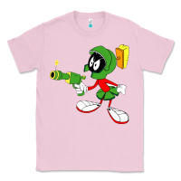 Bubblegum Pink marvin the martian Classic Tee - linhVisuals