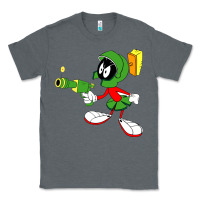Charcoal Heather marvin the martian Classic Tee - linhVisuals