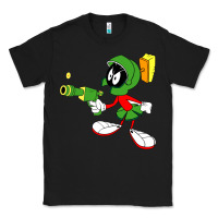 Black marvin the martian Classic Tee - linhVisuals